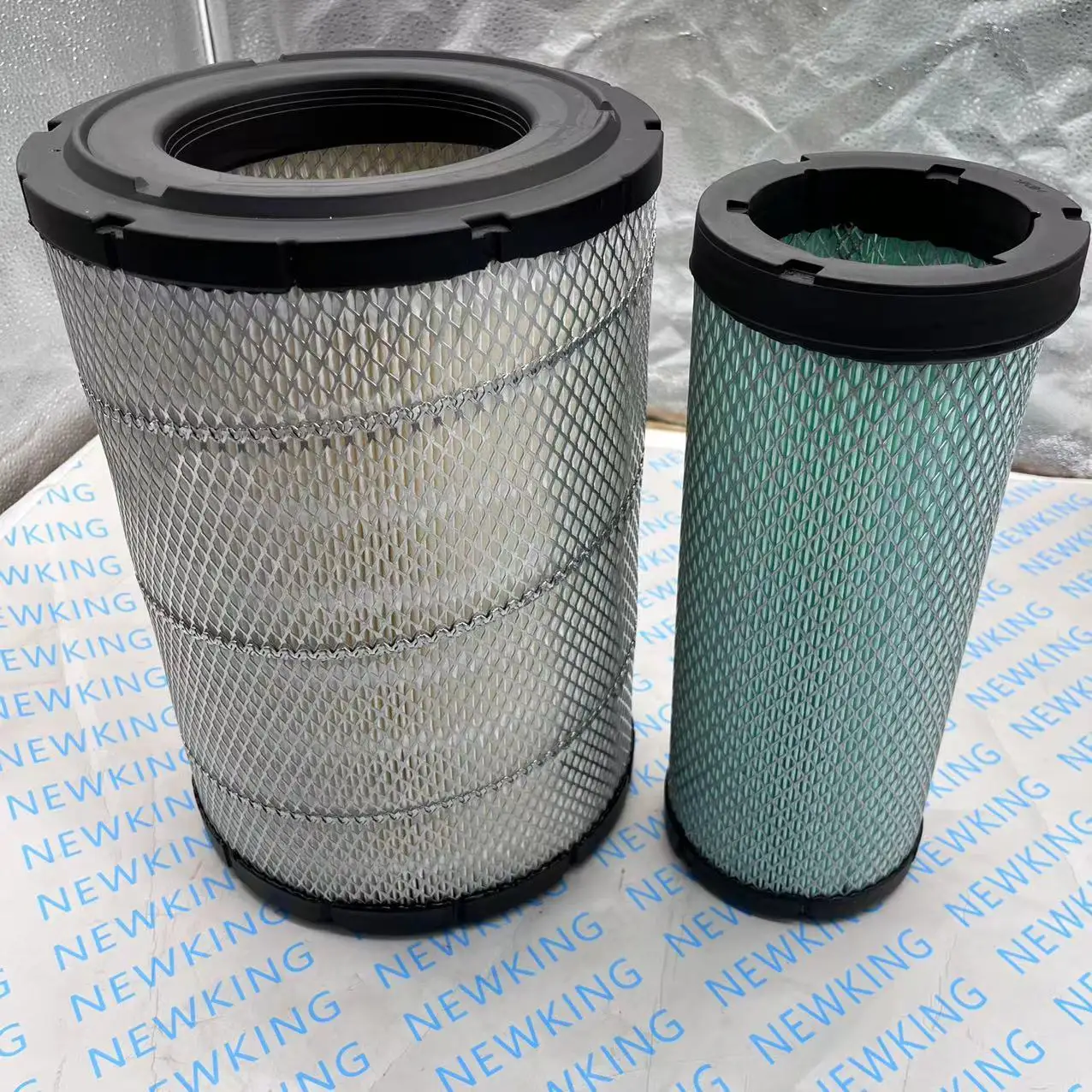 Excavator filter element  Engine Air Filter   600-185-4110  for  PC200-7  207-60-61250 207-60-71181 22B-60-11160 20Y-60-31140
