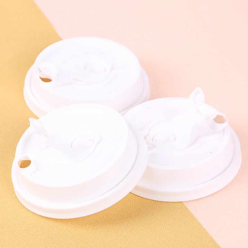 
90mm Leakproof PP Coffee Cup cover Lid For 8oz 12oz 16oz Paper cups and Plastic cups 