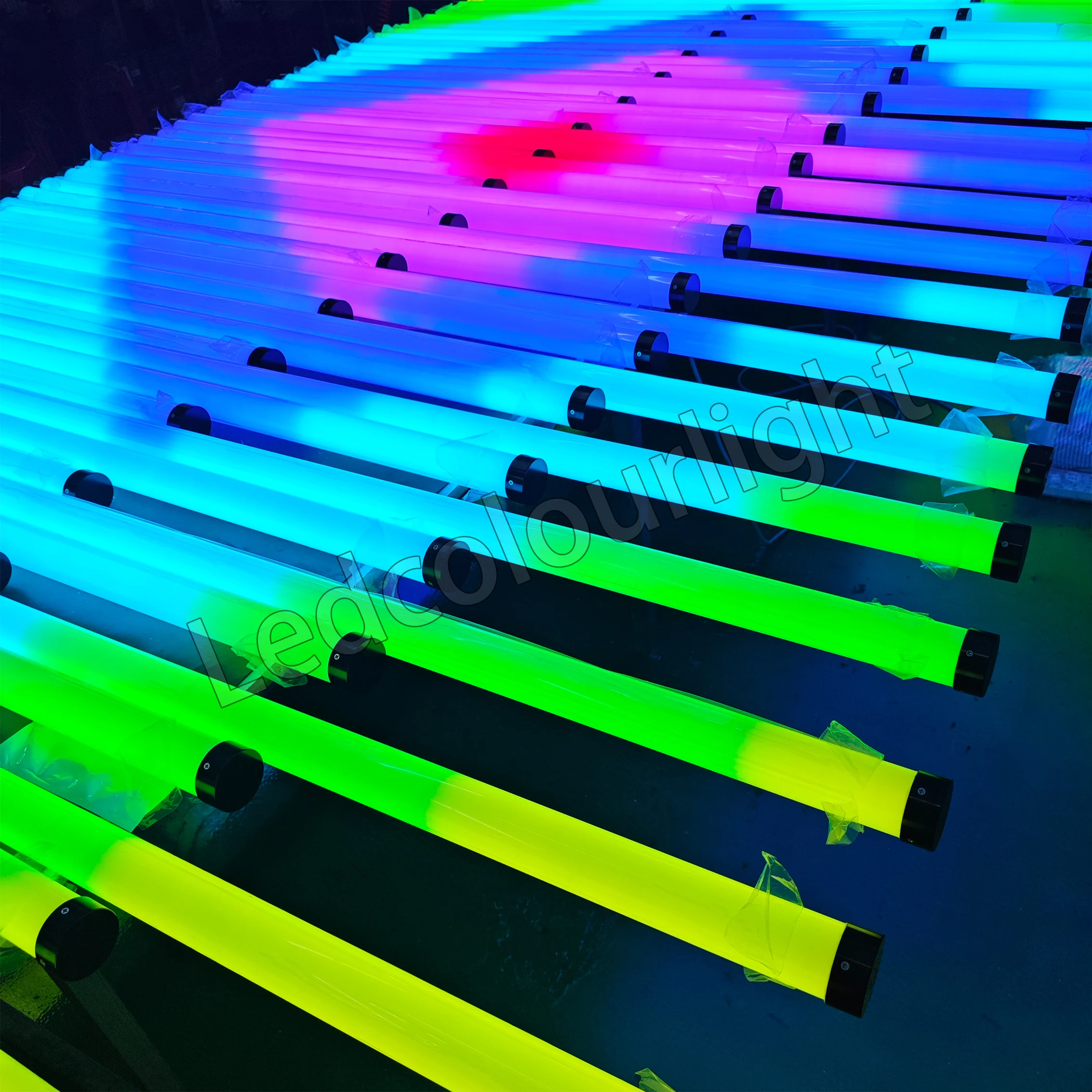 Outdoor 1M/2M IP65 RGB  dmx lighting rgbw Led Pixel Tube Light DMX for LED Stage