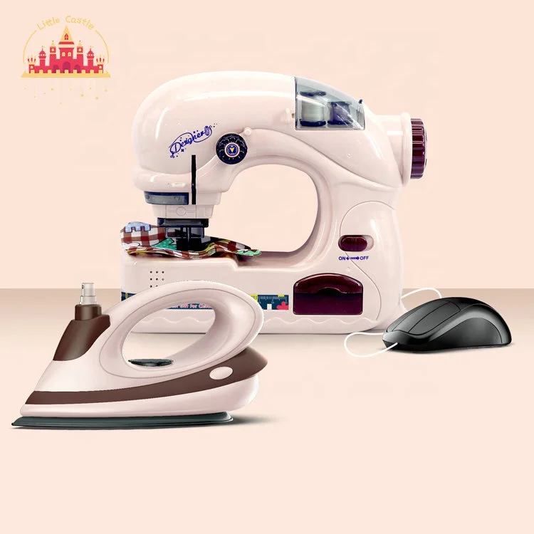 2023 Latest DIY Ironing Toy Large Sewing Machine Set Toy for Kids SL10D245