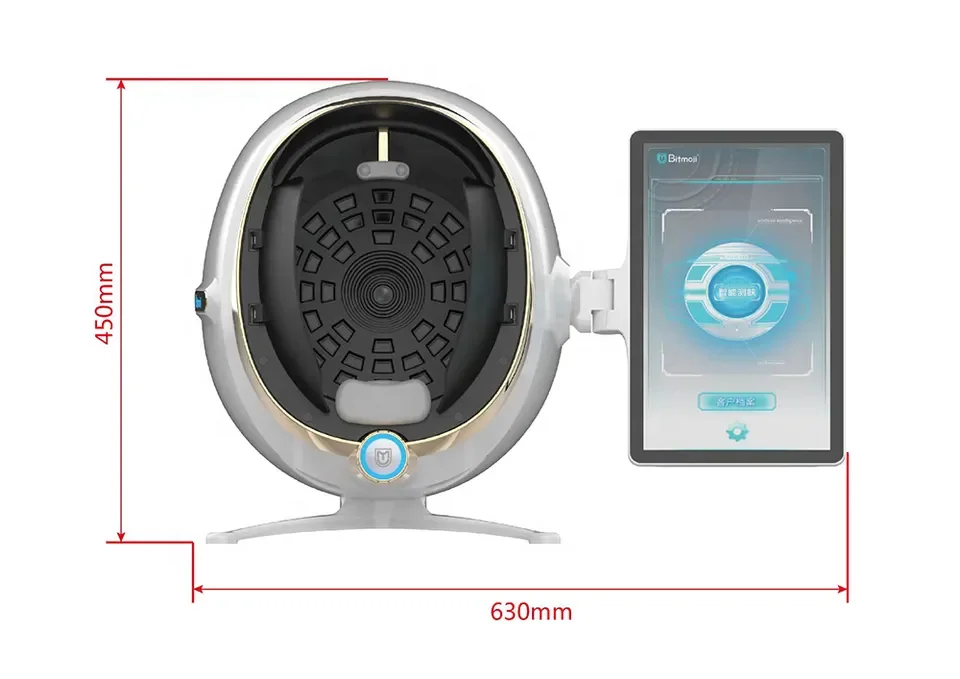New Trending Product Smart 3D Skin Analyzer Bitmoji AI Facial Skin Analyzer Face Analyser Machine