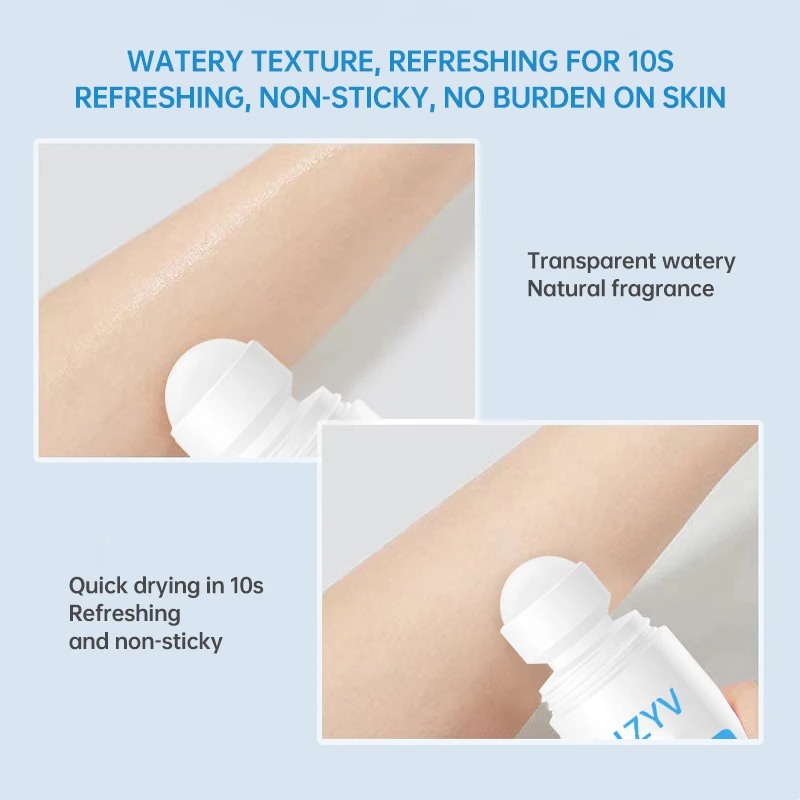 Manufacturer natural body antiperspirant aluminum free roll on deodorant for women