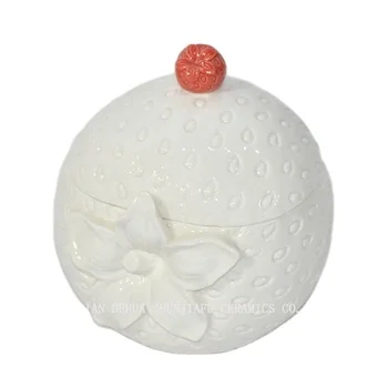 Fashionable Hot Sale Custom Coffee Tea Sugar Food Storage Canister Cookie Ceramic Jar