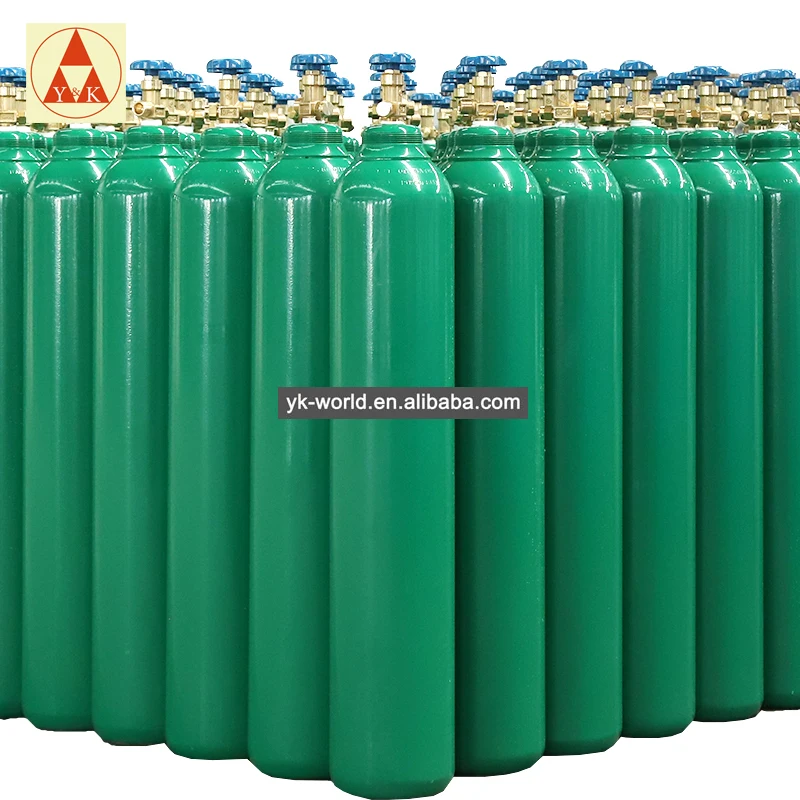 Well Received in South Africa Medical Bottle d Oxygen Portable O2 Tank 15 Liter Oxygen Gas Cylinder