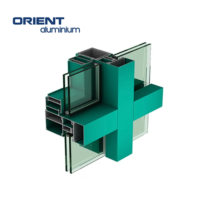 Invisible Aluminium Curtain Wall Frame China