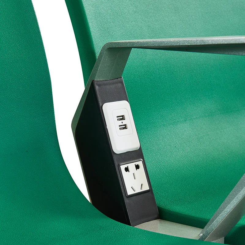 Стул ожидания для больницы офиса 3 места Стулья Ожидания пациентов с USB и разъемом питания новый дизайн