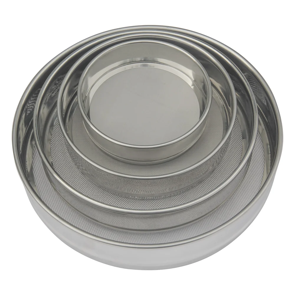 filtering and sieving solid particle sorting  60 150 Micron Stainless Steel Fine Test Sieves Garden Sieves