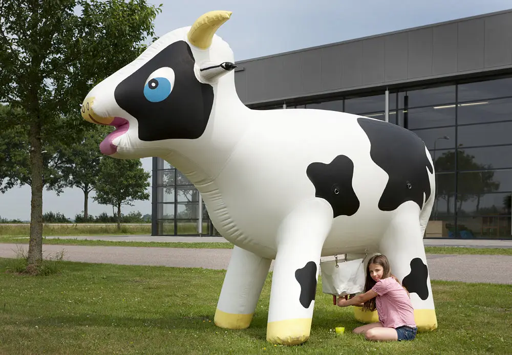 inflatable cow Milking Cow