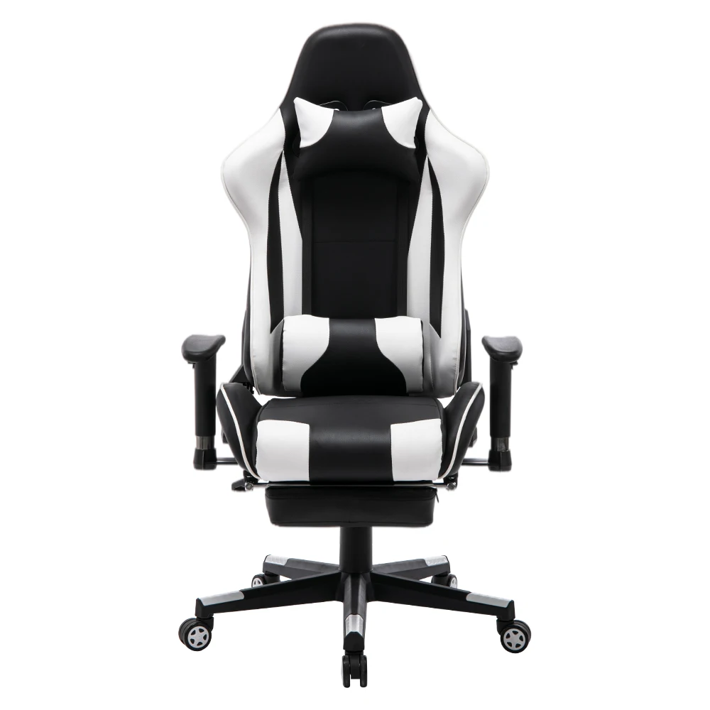 Factory Direct Adjustable Racing Computer Silla Gamer Gaming Chair With Footrest