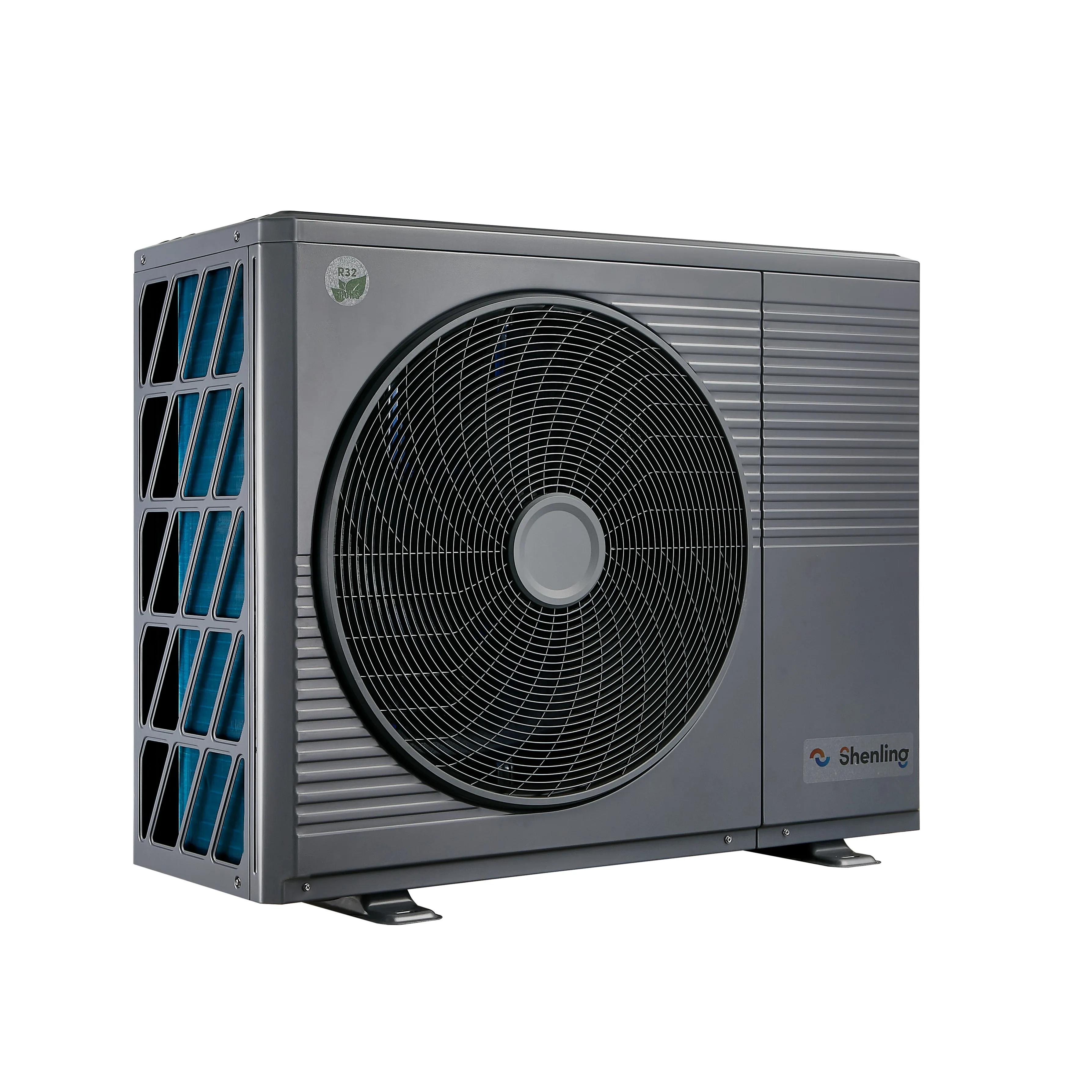 Shenling China Manufacture Wrmepumpe R290 Full DC Inverter Heat Pump 12KW Air to Water Heating Pump
