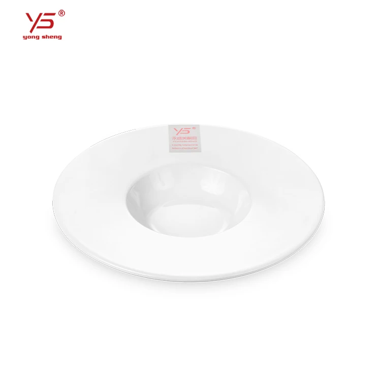 Melamine tableware,round plates,deep dish dinner plates