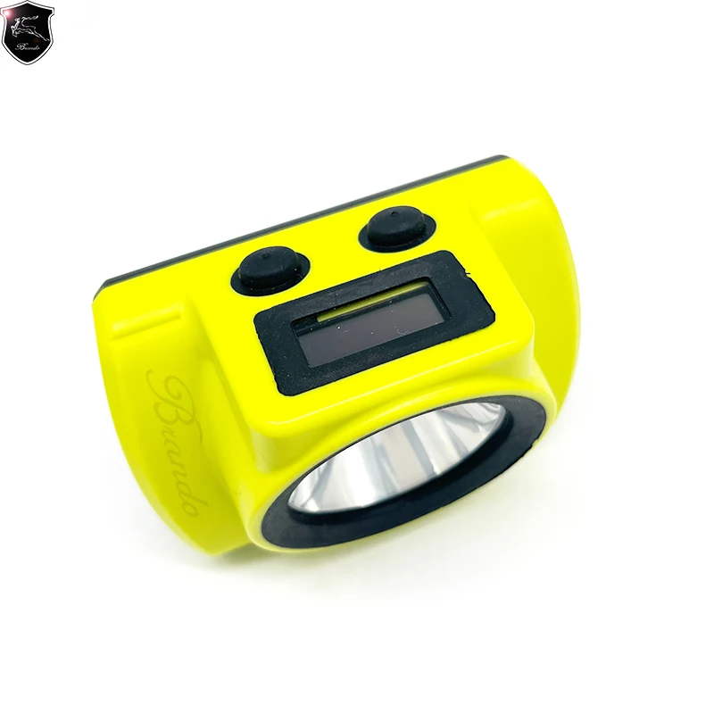Hot selling saftey led miner cap lamp OLED Screen headlamp KL6-D