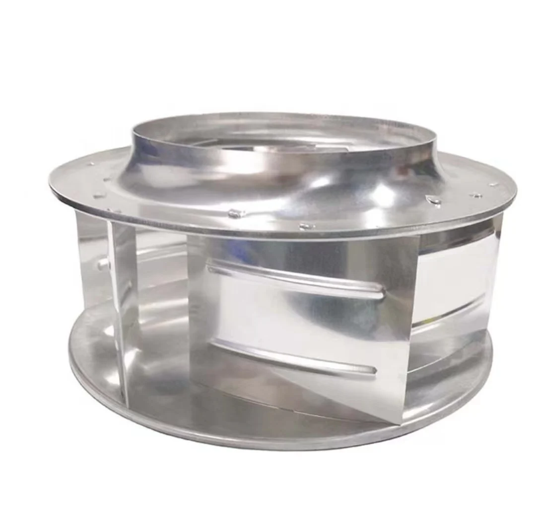 FFU Industrial air purification fan impeller Low noise large air volume aluminum alloy centrifugal fan impeller