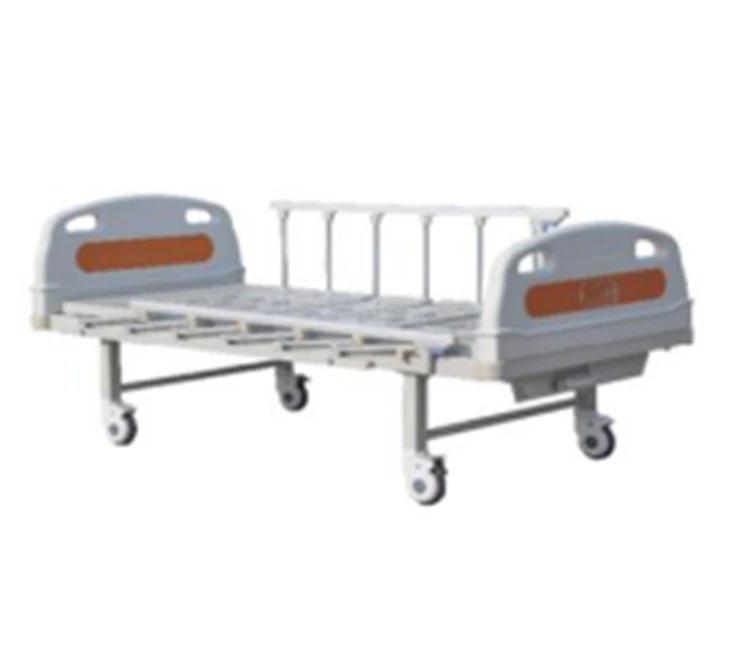 Simple Cheap Price  mechanical hospital bed 1 Crank Clinic Bed  Nursing Bed