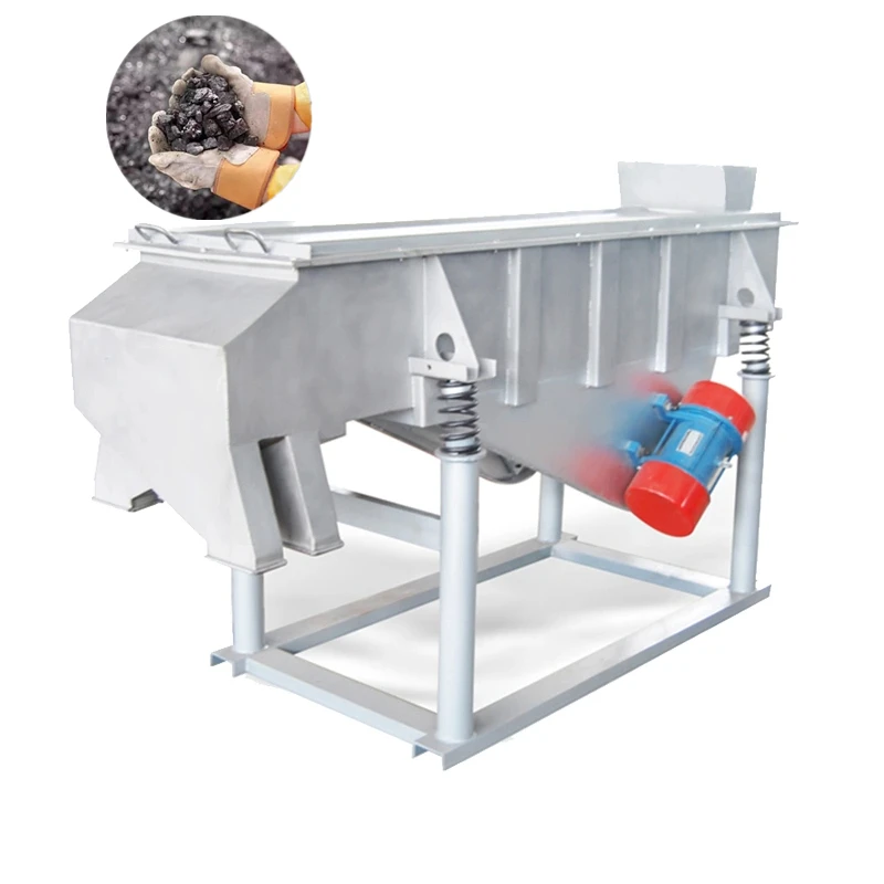 Linear Sieve Multi-Layer Carbon Steel Vibrating Screen Sieving Machine