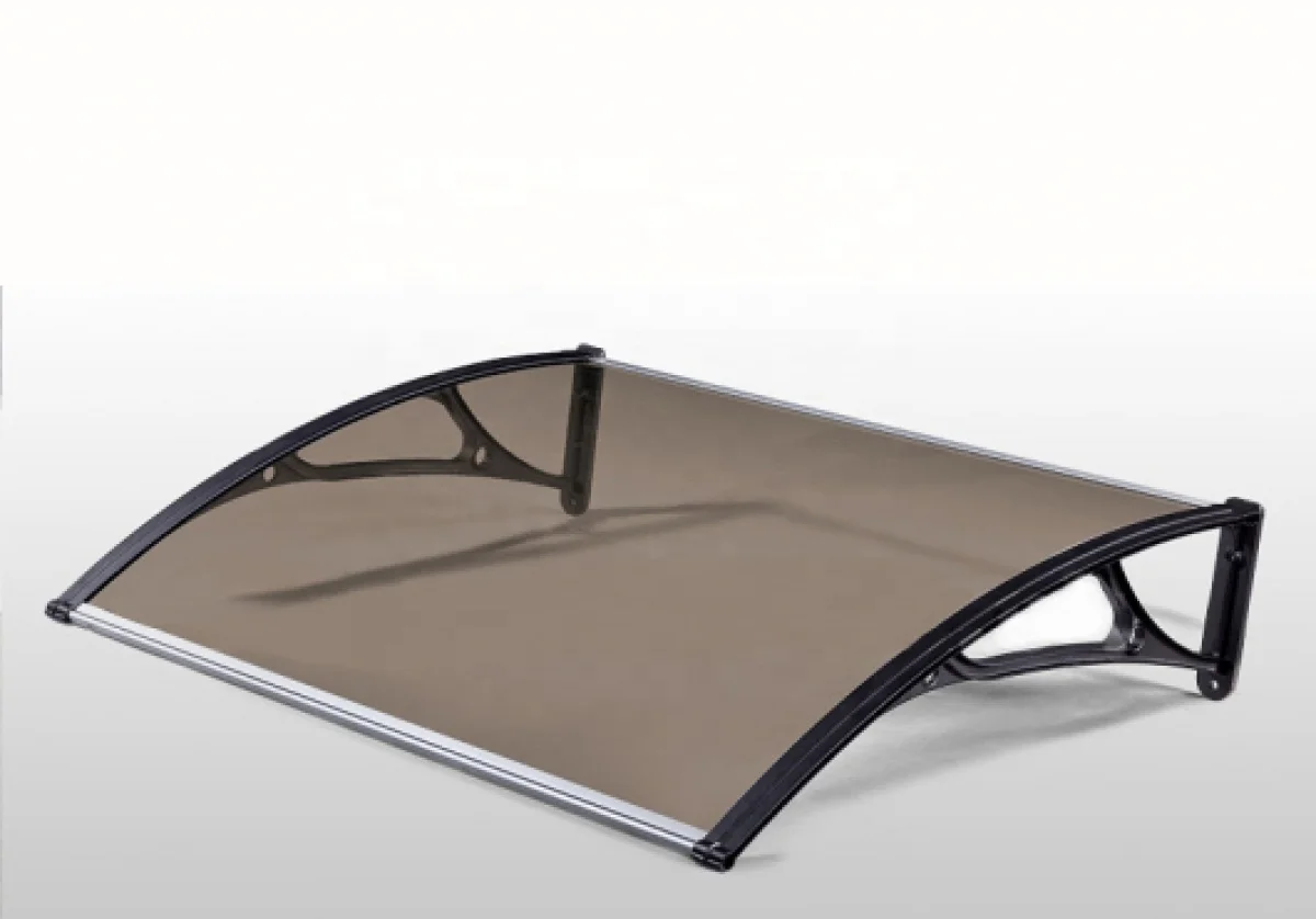 
Front door decoration home using wholesale solid polycarbonate door awnings 