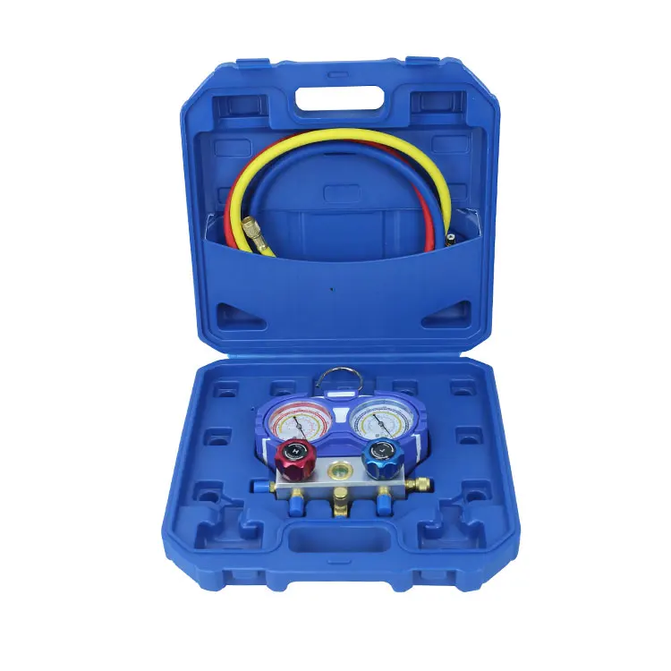 R410A китайская фабрика hvac a/c Комплект для охлаждения переменного тока, манометр r22 / r410a/r134a, набор манометров