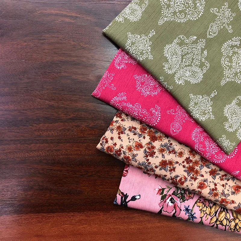 Изготовленная на заказ ткань из искусственного шелка, вискозы, вискозы и модала, блестящий креп