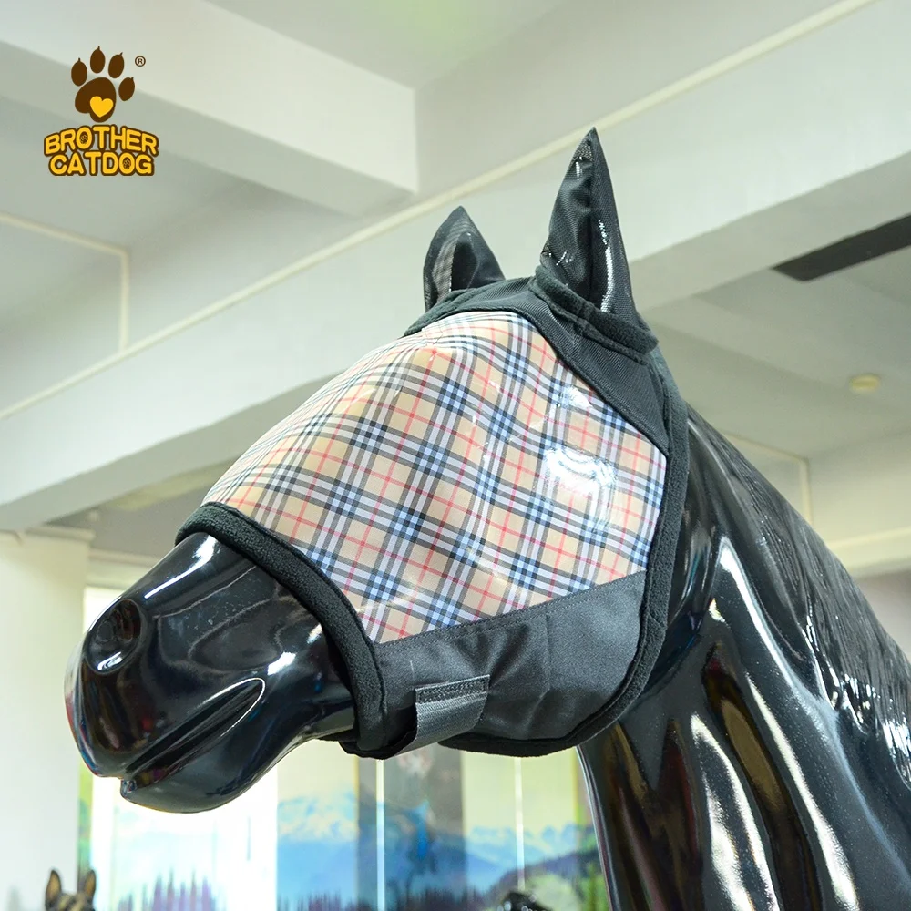 New horse mask Washable riding breathable protection horse fly mask