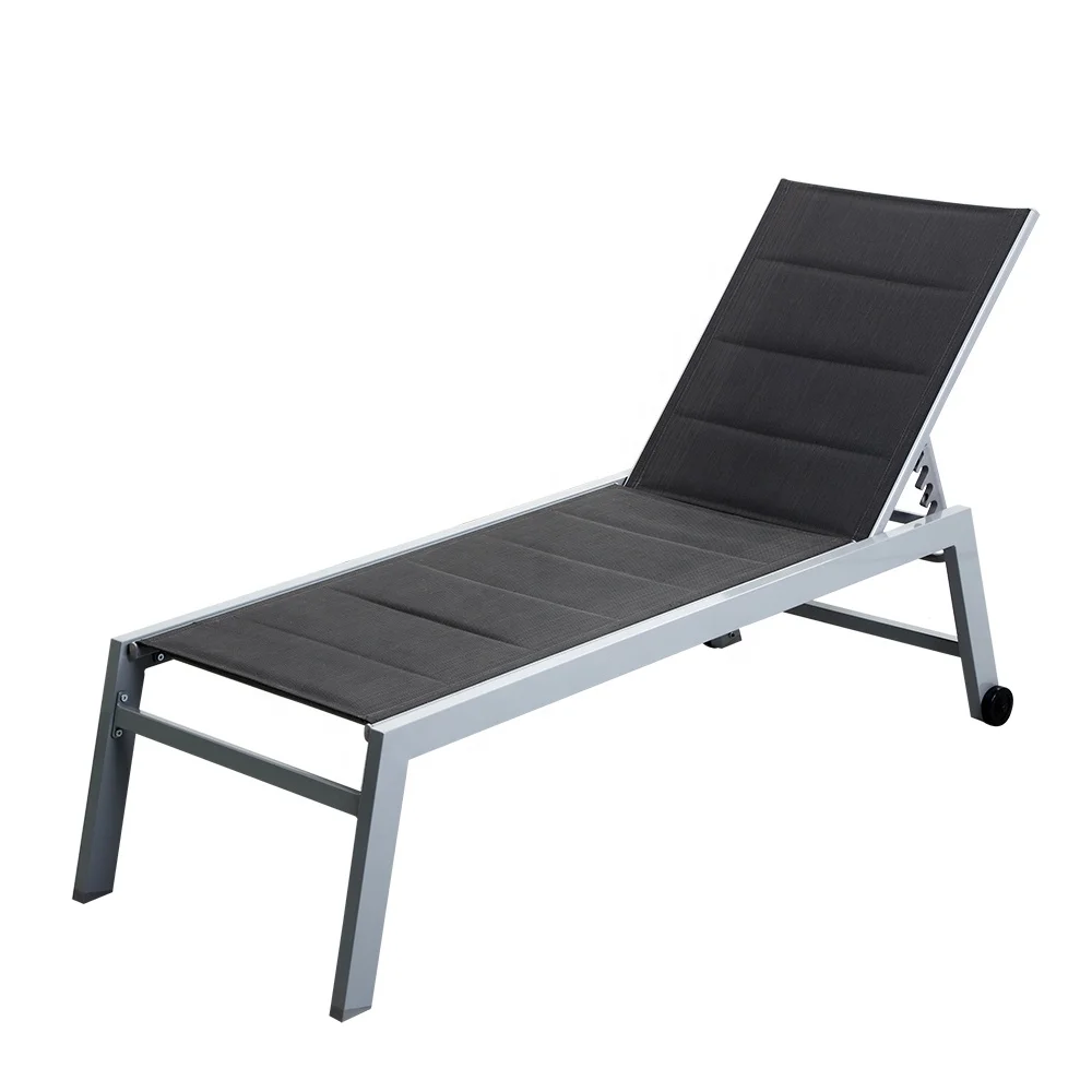 
Sun Beds Outdoor Furniture Beach Chair KD Swimming Pool Chair Sun Lounger Aluminum Beach Lounger 