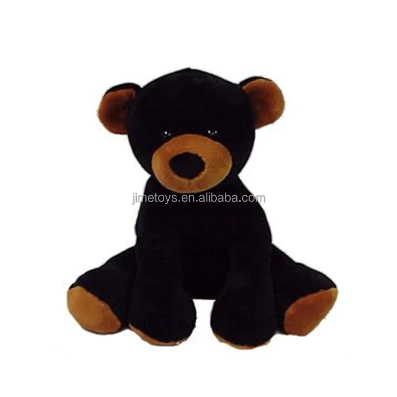Мягкая Набивная игрушка черного медведя JM45277 7,5 дюйма для промо-акции