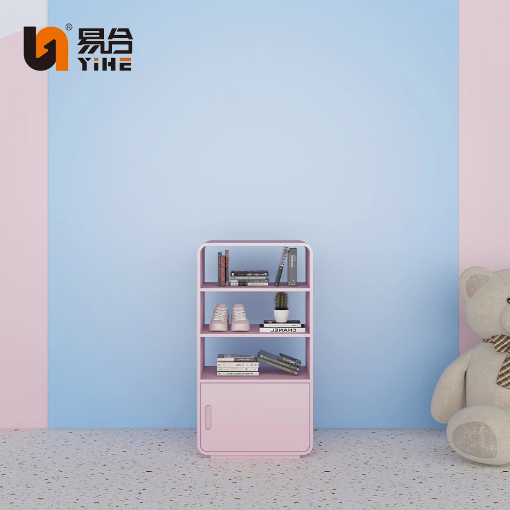Wholesale Price Pink 3-Layers MDF Clothing Store Display Rack For Fashion Stores Origin From China Factory