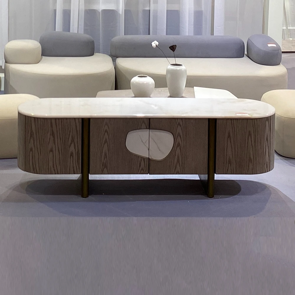 Современный персонализированный телевизионный шкаф Guanye Скандинавский современный минималистский мраморный комбинация с телевизионным шкафом подставкой для телевизора