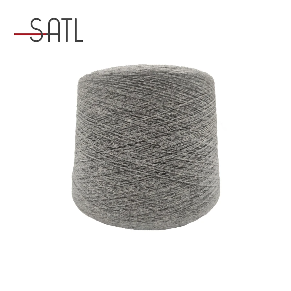 High Quality 2/16nm 50% Organic Cotton 50% RWS Wool Certificated Woolen Yarn