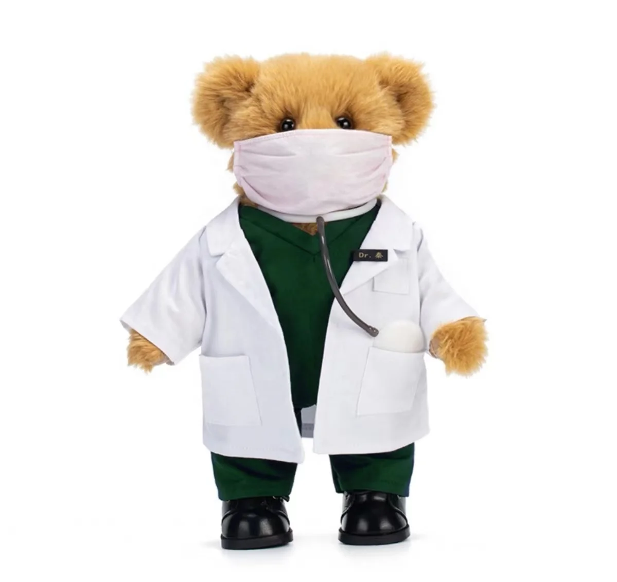 2024 Kid Toys Factory Supply Stuffed & Plush Animal Toys Doctor Cosplay Teddy Bear Suits Soft Toys for Fun