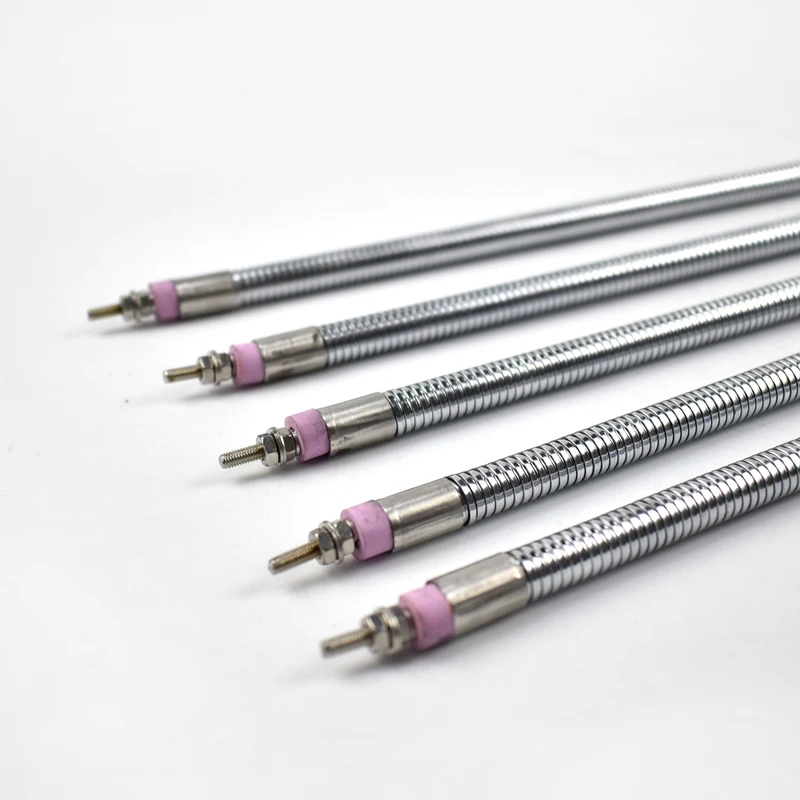 8.5x420mm 230v 1050w Custom Bendable Hotset Flexible Electric Tubular Manifold Heater Elements