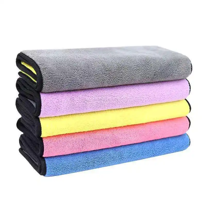 High quality Good quality wholesale Premium Super absorbent make up remover cloths microfiber towel car drying towel 30*40 500gs