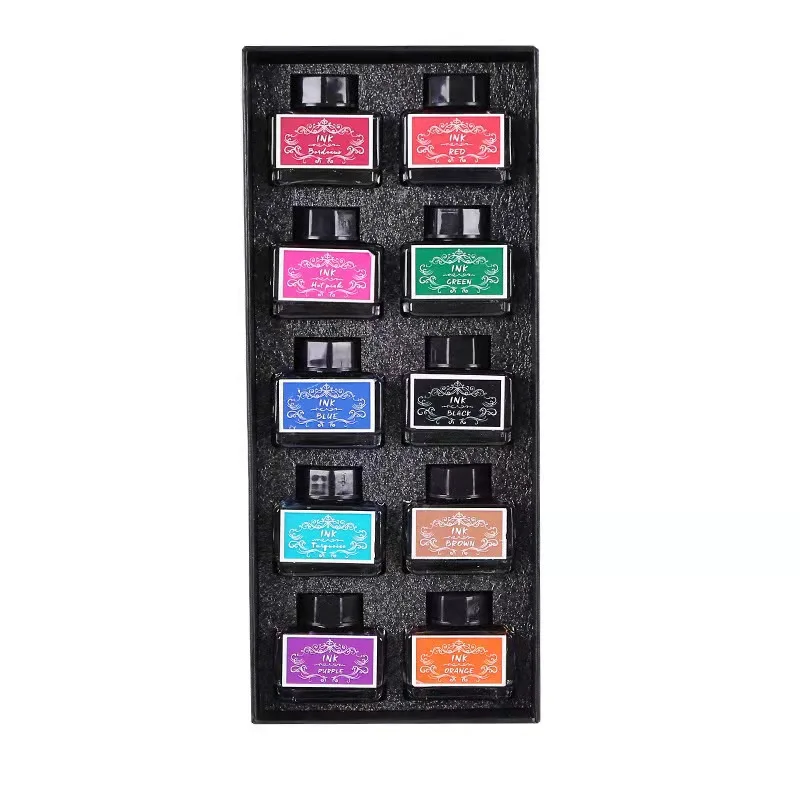 15ml European retro feather pen dipped in water color ink non-carbon pen ink line drawing link