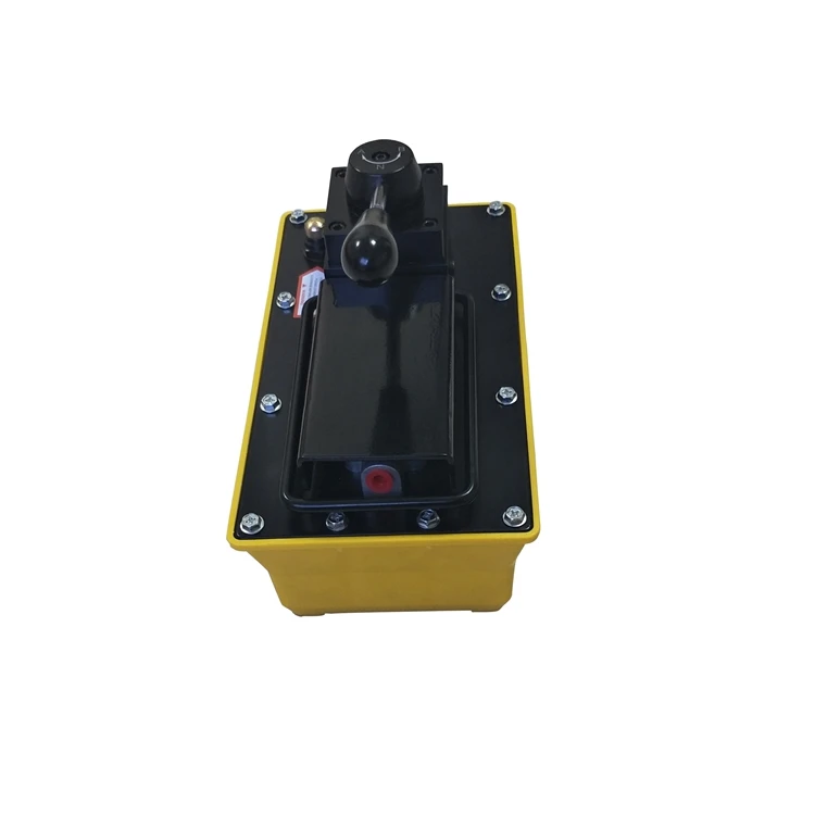 10000PSI Dual-action Plastic Shell Nylon Case Hydraulic Foot Pedal Air Pump