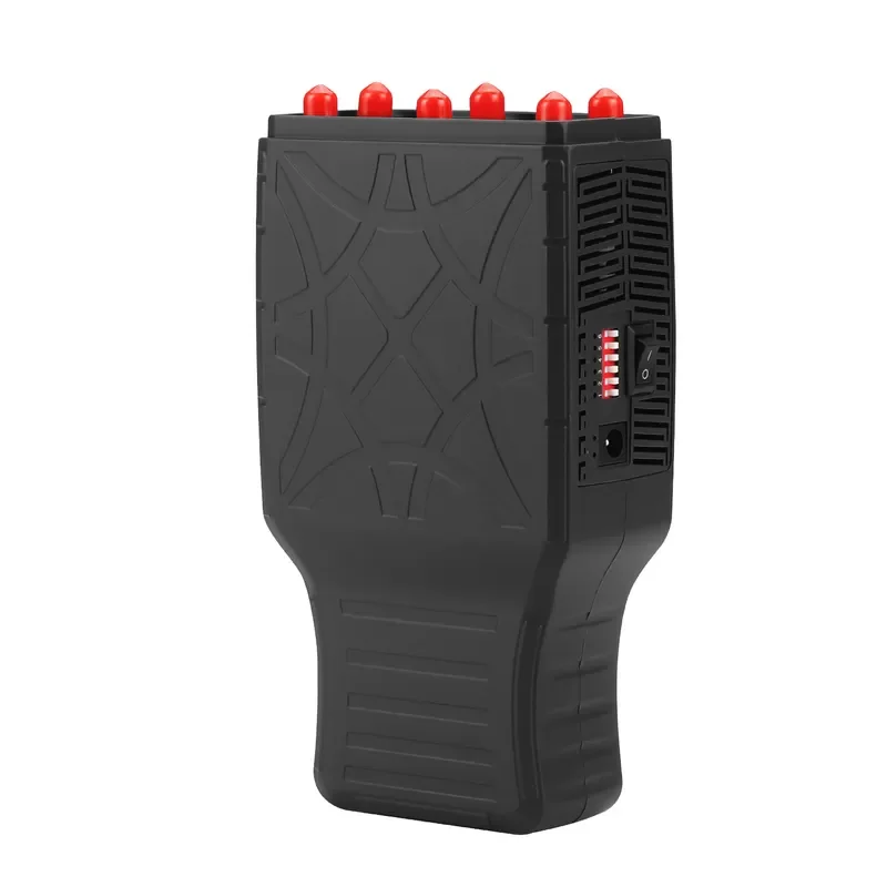 Handheld 8CH 20 Meter Signal Detector Frequency Bug Detector Phone Signal limit GSM 2G 3G 4G 5G 5.2GHz 5.8GHz WIFI GPS DCS