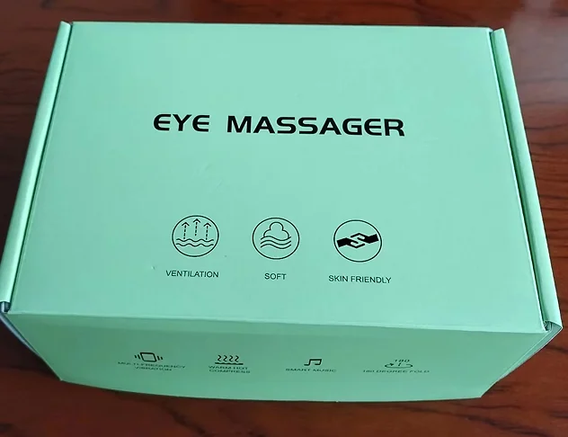 Electric Eye Massager Vibration Heating Relieve Fatigue Removal Dark Circle Sleep Eye Mask Massage Instrument