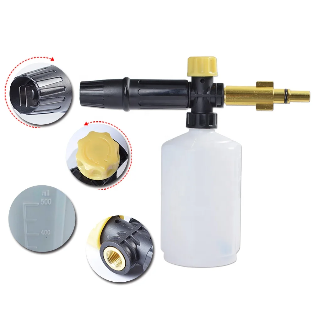 Шланг высокого давления для пены автомойки пистолет комплект водяная спрей пушка пенная насадка пена Кэннон BOSH AR B & D установка мытья под