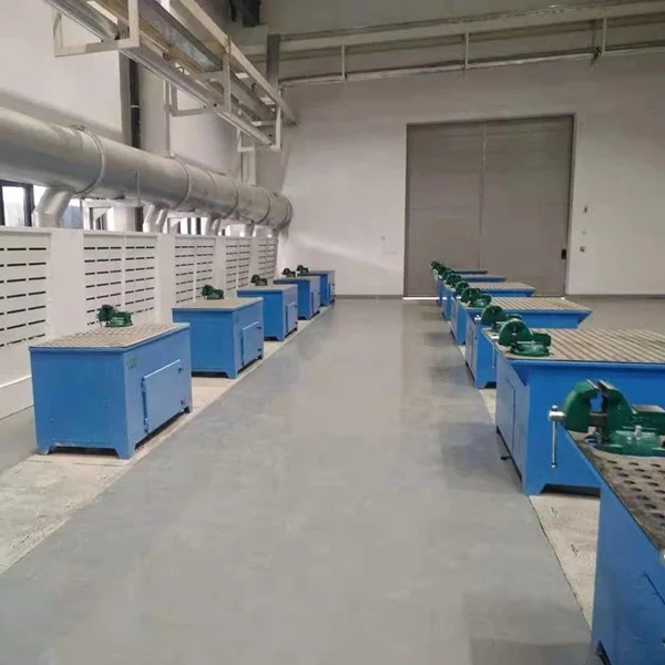 Измельчить и вакуумировать workbench (стиль можно настроить) система удаления пыли