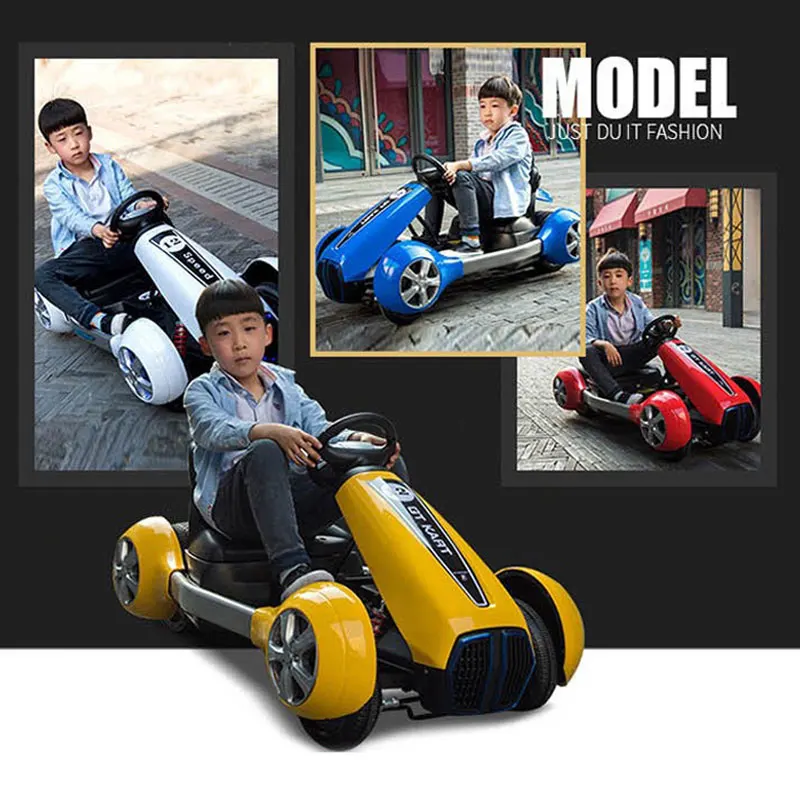 Hot Sale Popular Go Kart Electric Kids Crazy Kart Go Kart With Flashing Lights And Music