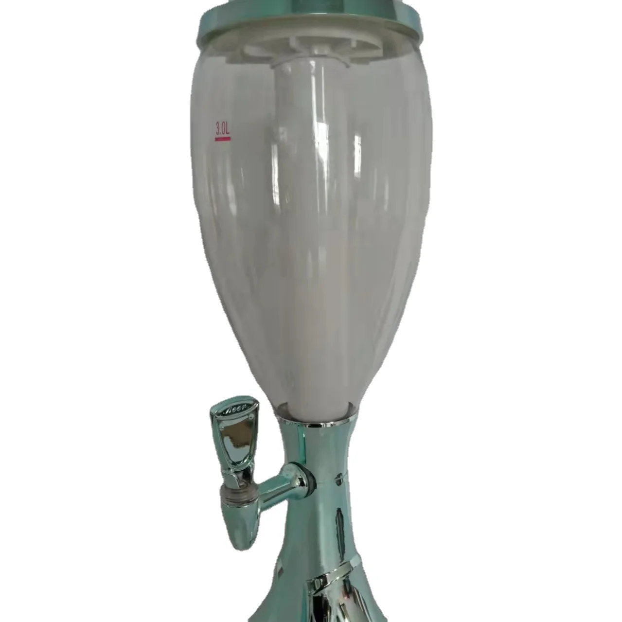 Beer Tower Beer Dispenser Buffet Beverage Dispenser Wholesale Popular 3L Black Yellow Green Orange Packing Balance Plastic Hotel