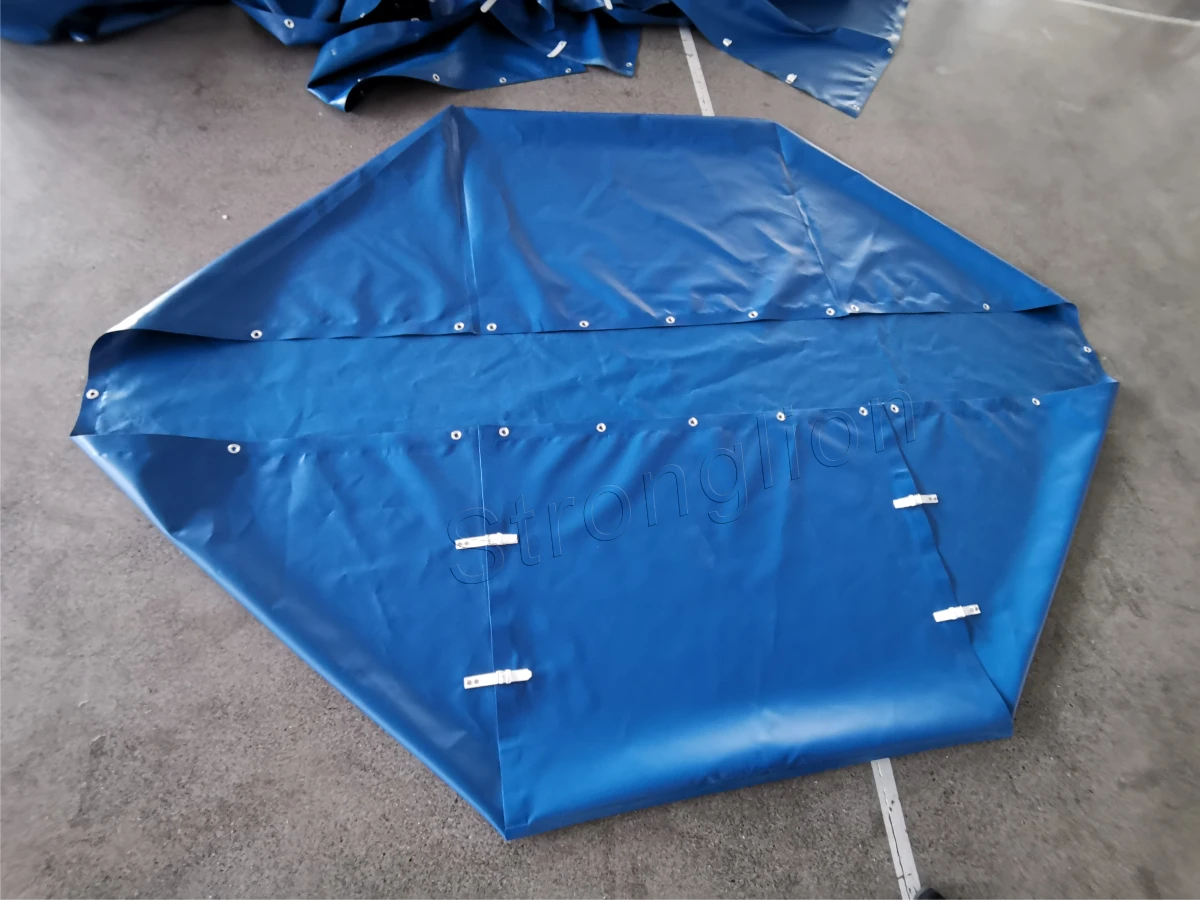 Heavy Duty Tarp Car Trailer Cover Trailer Flat Cover
