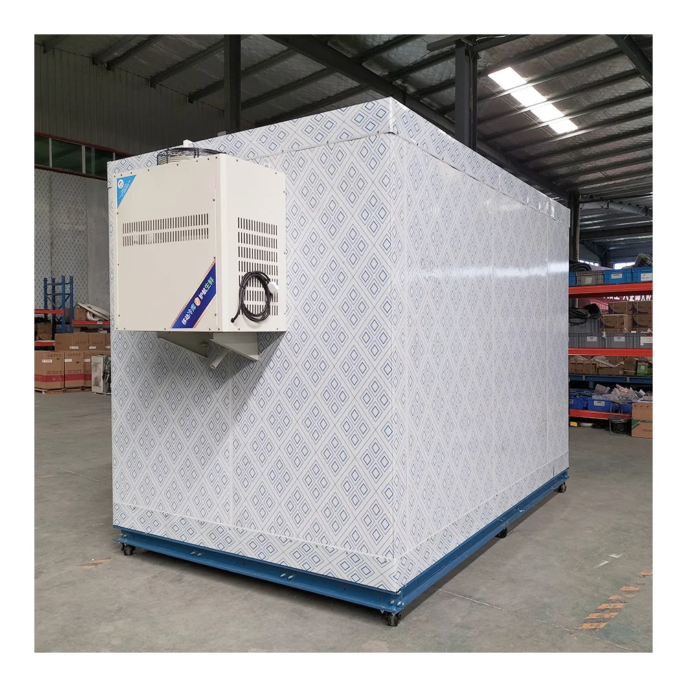 Cold Room Storage 5HP Refrigerated Freezer Wall Mounted Monoblock Refrigeration Compressor Unit Cold Room