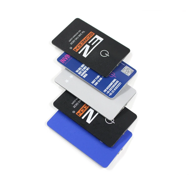 Custom printed LED credit card light Mini pocket lamp novelty LED business card lights for Promotional items