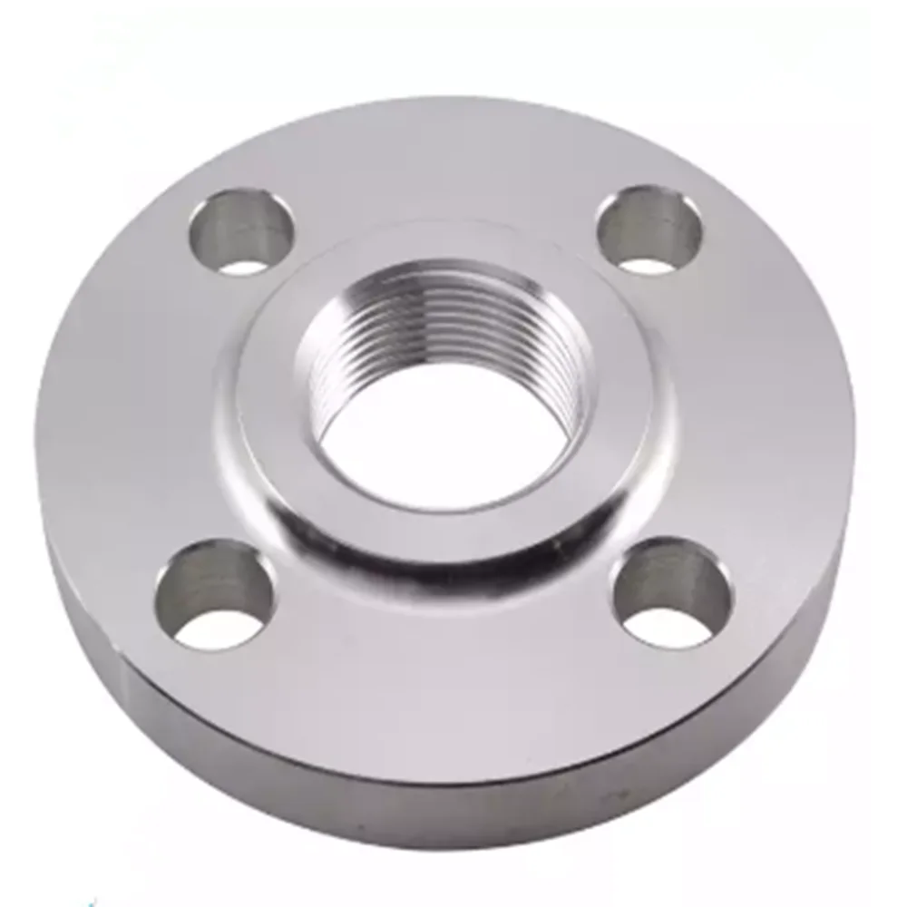 ASME B16.5 Forging A105N Raised Face Carbon Steel NPT / BSPT Threaded Flange