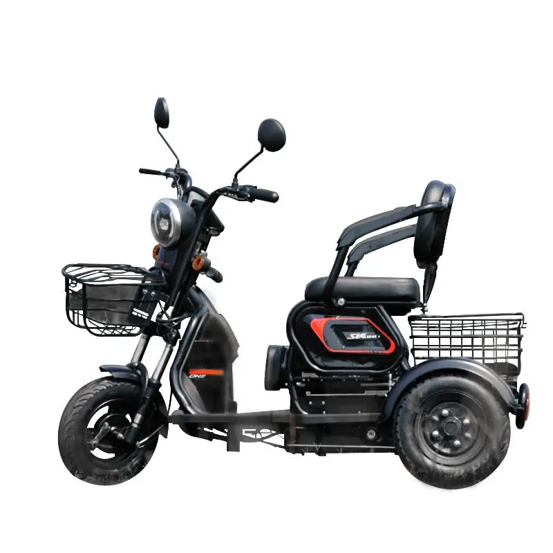 ADult Electric Bikes  Tricycles for Adults Steel Construction, 600W Up to 500kg