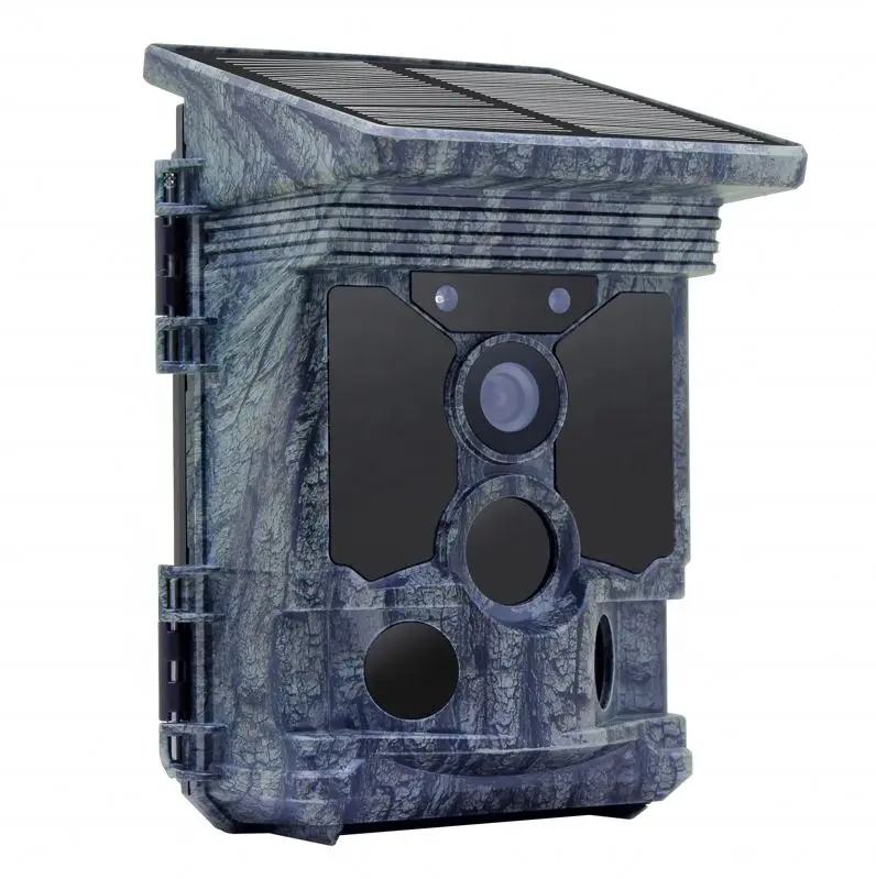 New Technology 4K Solar Panel Camo Video Hunting Trail Wildlife Outdoor Camera