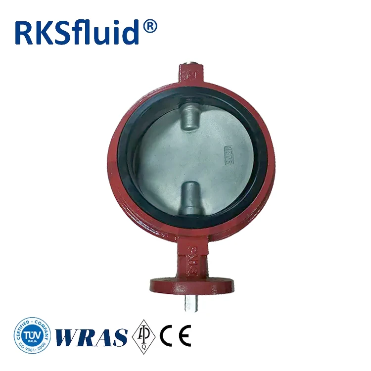 butterfly valve fmc weco similar style ductile iron short neck butterfly valve 4 inches