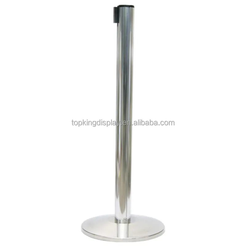 Custom Retractable Belt Queue Stanchion Indoor Use Manufacture Price Crowd Control Barrier Custom Rope