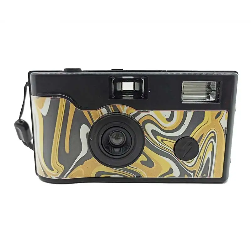 Новый дизайн 35 мм Ручная Многоразовая камера Профессиональная пленочная камера со вспышкой