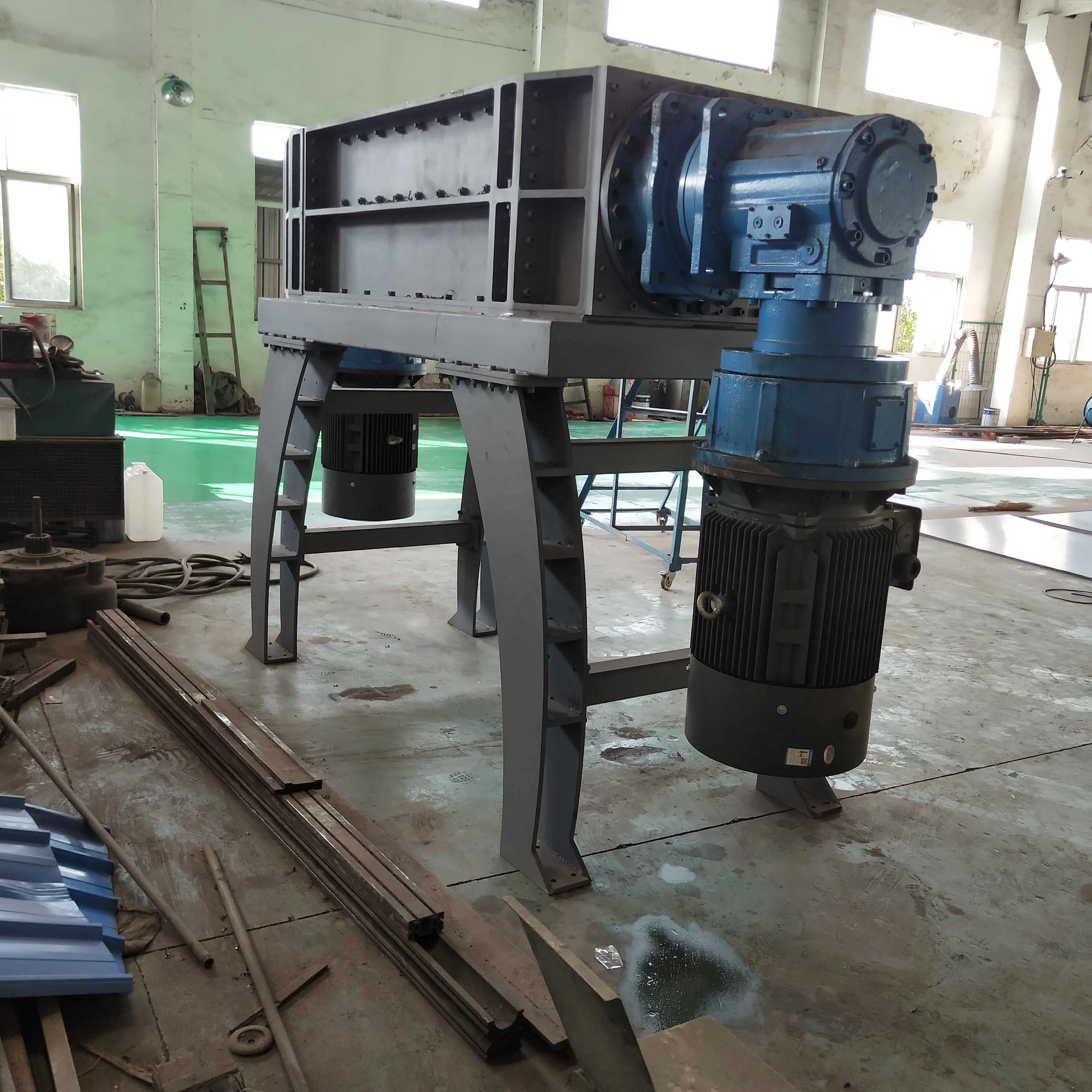 Forever heavy Double Shaft Metal Scrap Shredder/Steel Shredder Machine Price