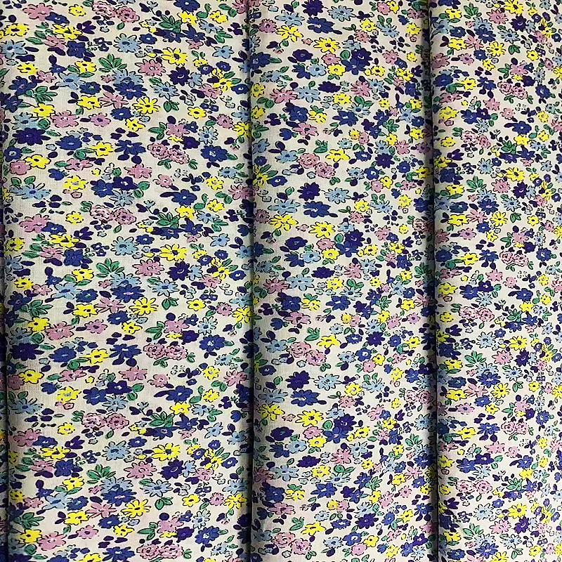 Fashion Design Tana Pure Organic Cotton Digital Fabric Printing On Fabric Liberty Lawn Fabric For Garment